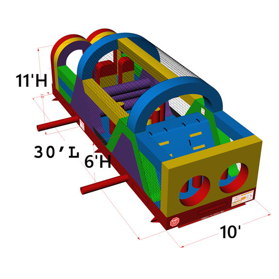 30'L Ultimate Challenge II Obstacle Course