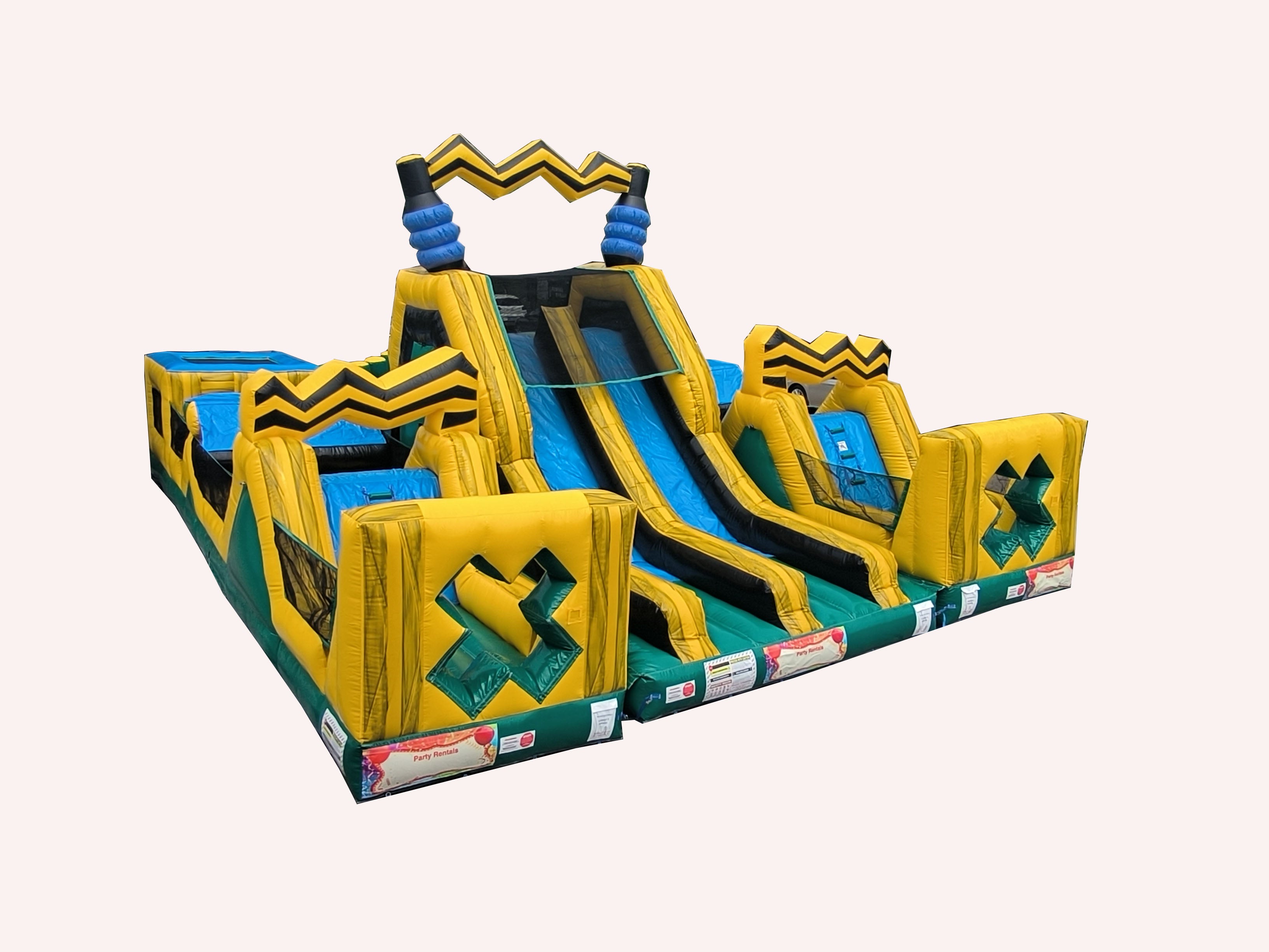 Toxic Volts Obstacle Course