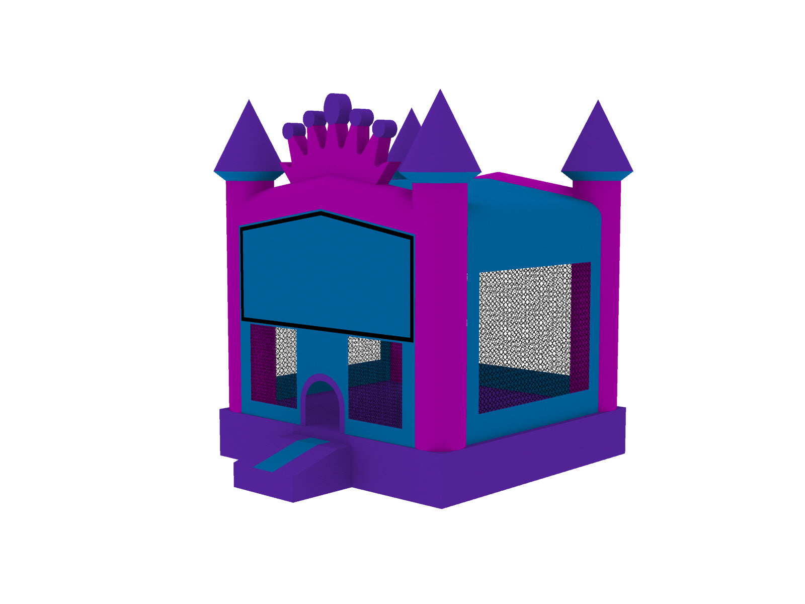 Module Castle with Crown - Pink