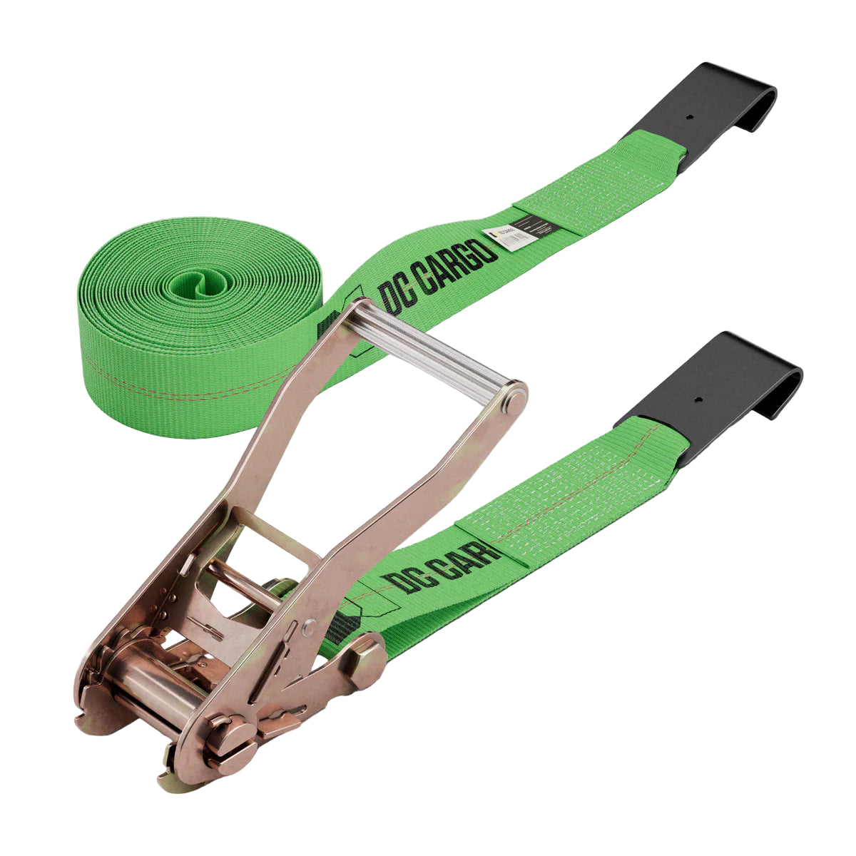 2 inch Ratchet Strap with Flat Hooks