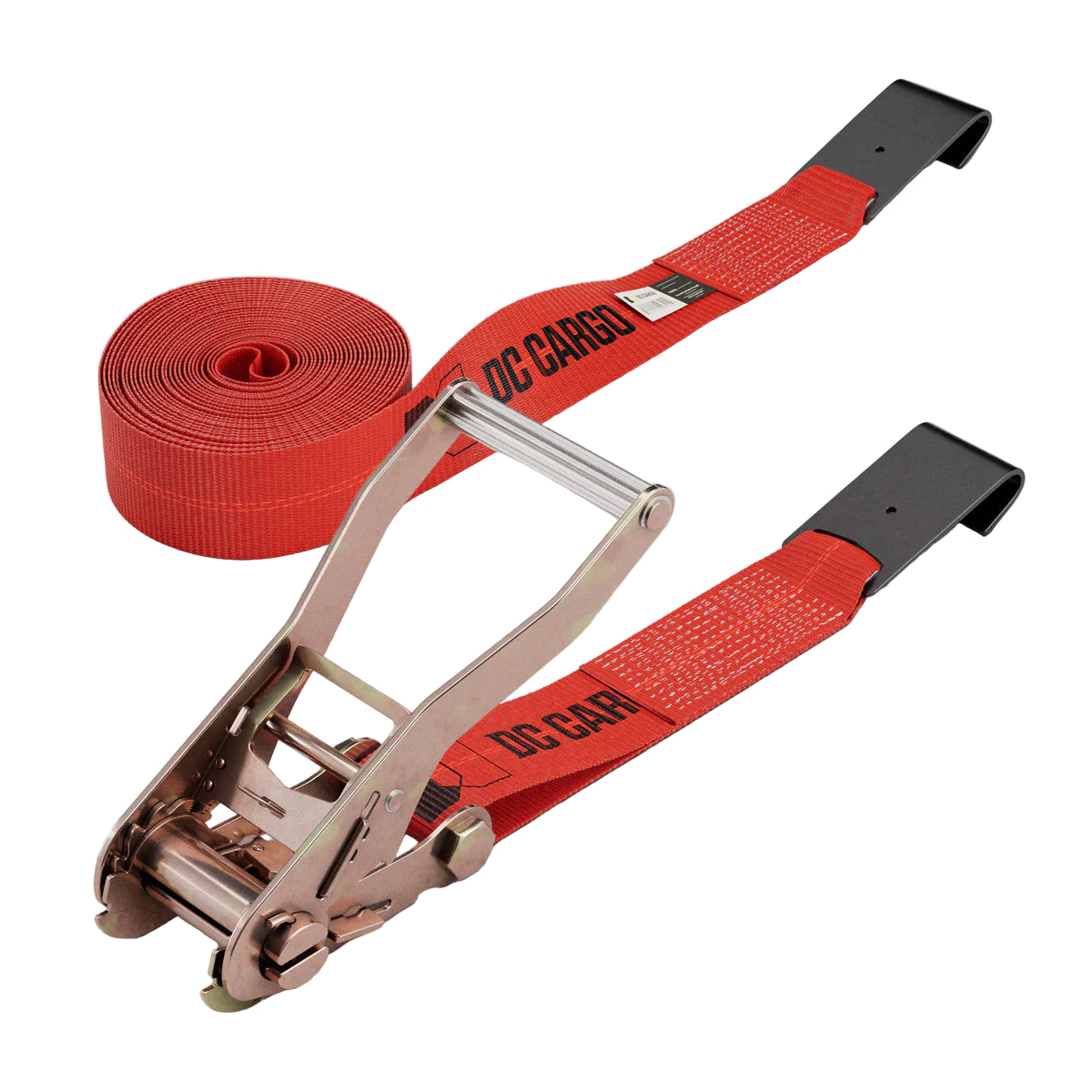 2 inch Ratchet Strap with Flat Hooks