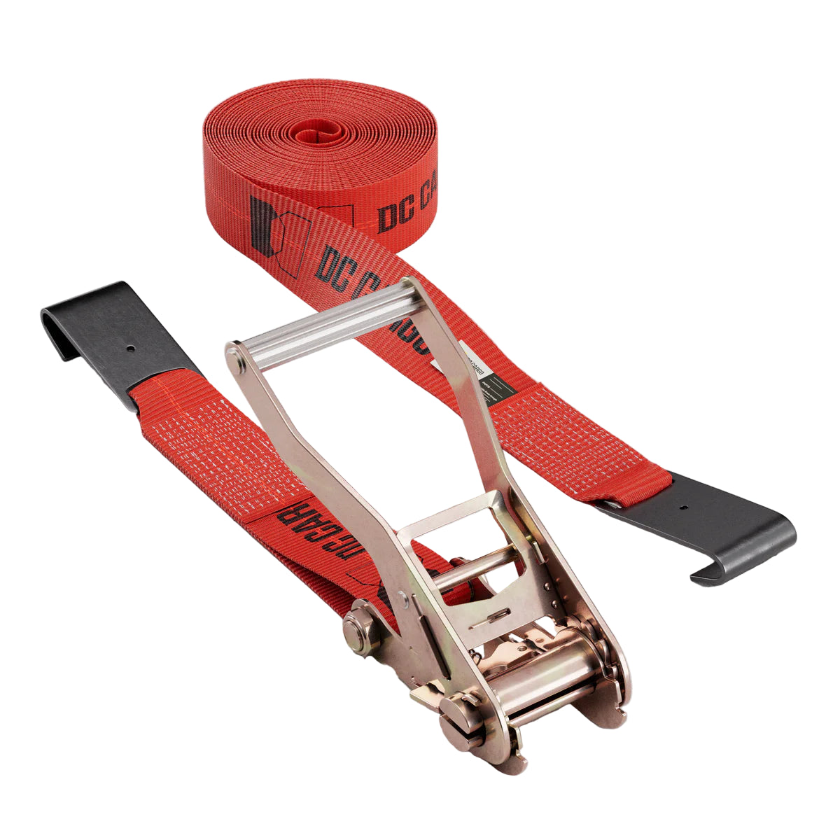 2 inch Ratchet Strap with Flat Hooks