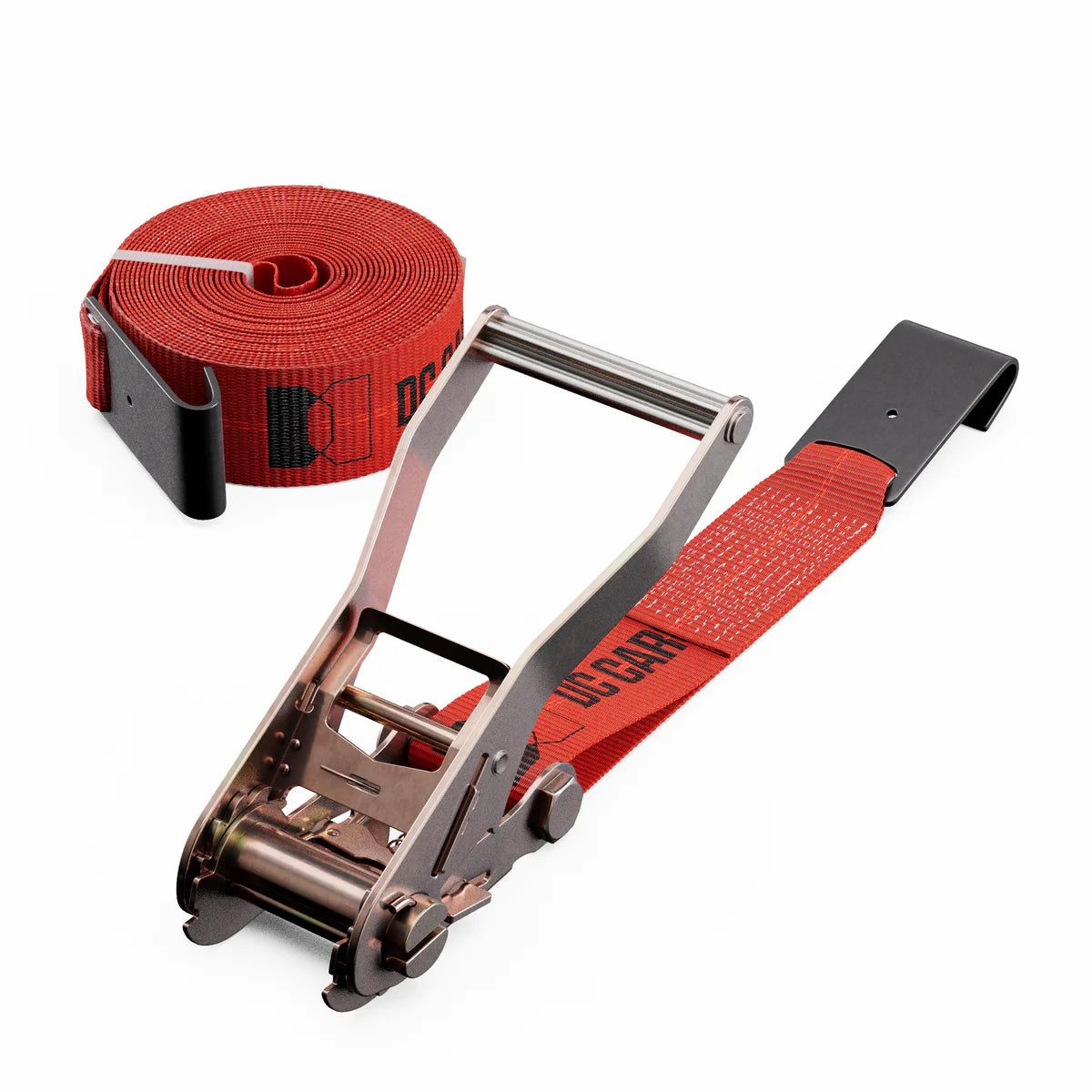 2 inch Ratchet Strap with Flat Hooks