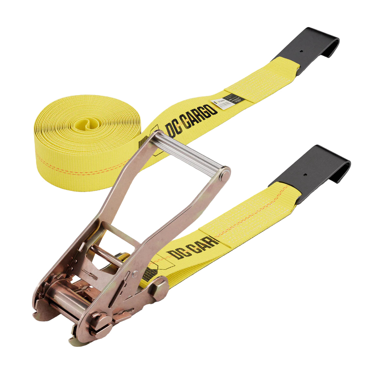 2 inch Ratchet Strap with Flat Hooks