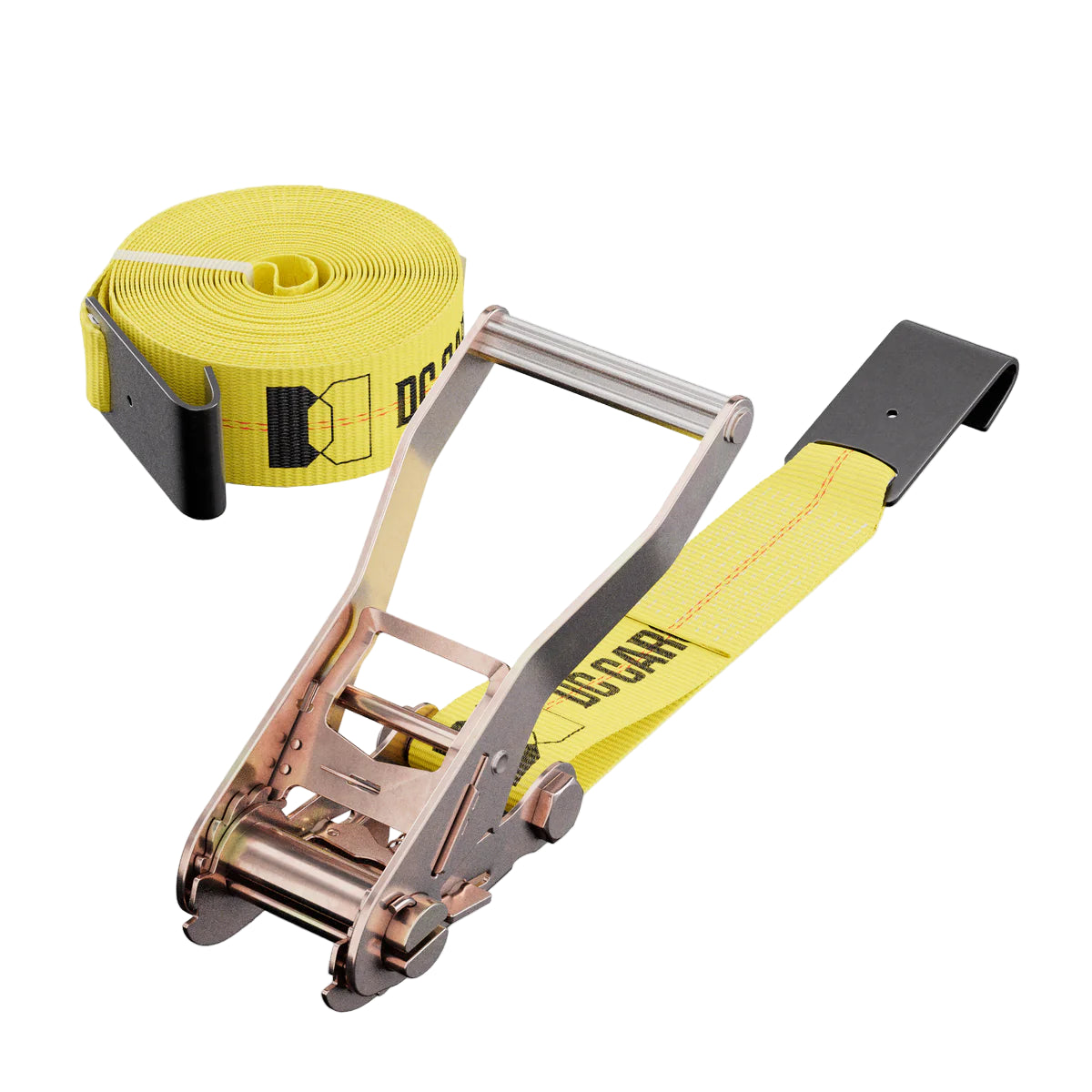 2 inch Ratchet Strap with Flat Hooks