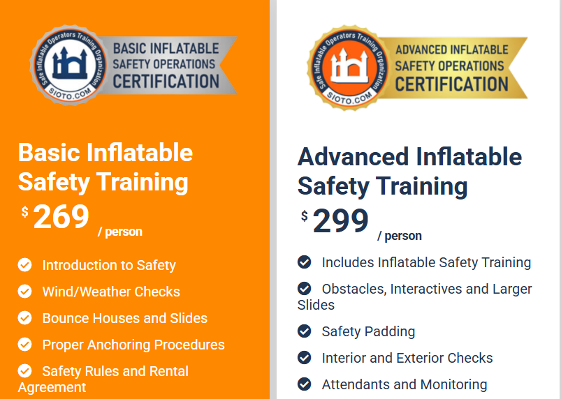 Inflatable Safety Training by SIOTO
