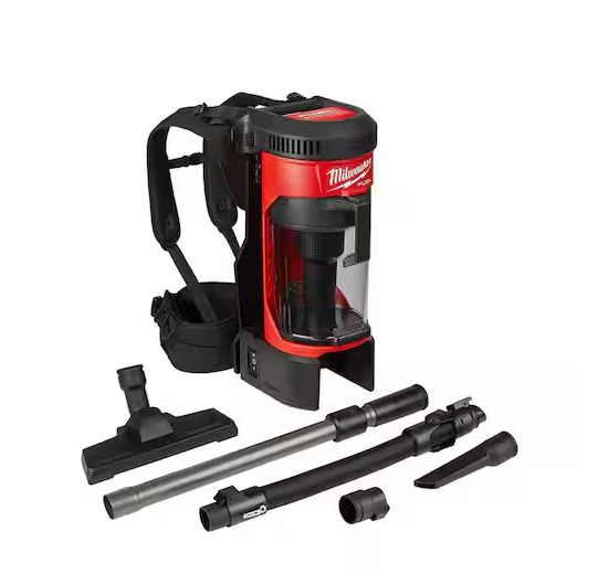 M18 FUEL 18-Volt Lithium-Ion Brushless 1 Gal. Cordless 3-in-1 Backpack Vacuum (Vacuum-Only)