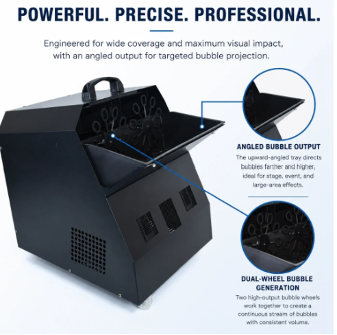 SurgeFX Cyclone Bubble Machine