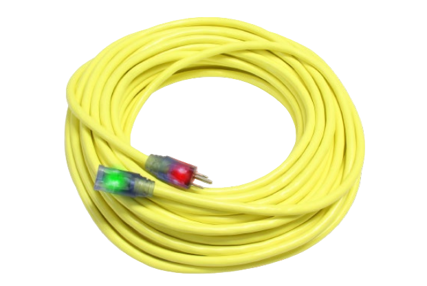 Outdoor Dual Lighted Extension Cord w/ Safety CGM
