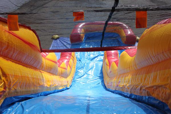 18'H Volcano Slide Wet n Dry