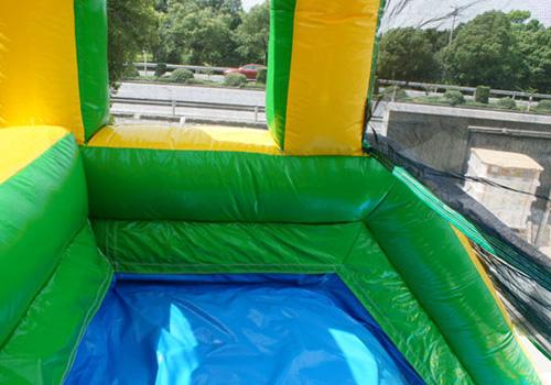 20'H Palm Tree Screamer Slide w/ Slip n Splash
