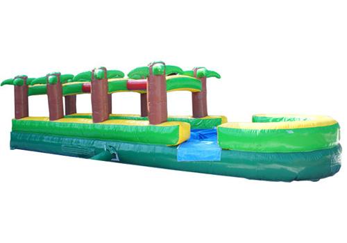 18'H Palm Tree Screamer Slide w/ Slip n Splash