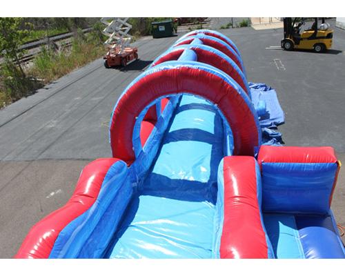 22'H Tsunami Screamer Slide w/ Slip n Splash