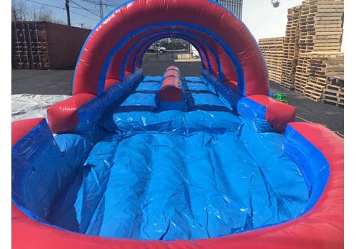 Dual Lane Tsunami Slip n Splash w/ Pool