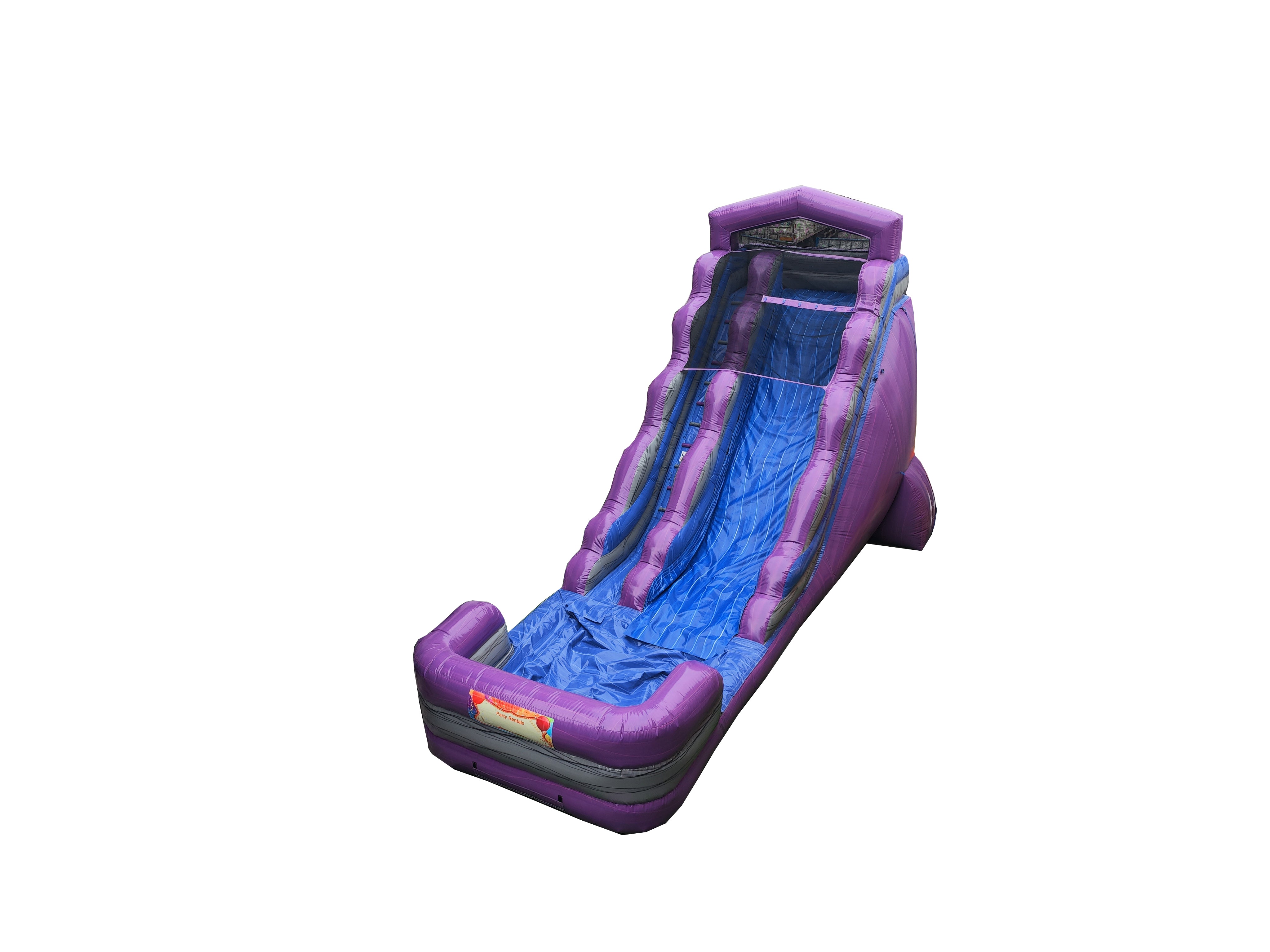 18' Water Slide - Purple/Blue/Grey Marble
Sewn Pool