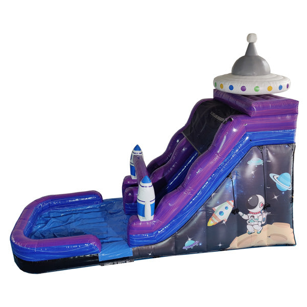 19'H Space Slide Wet n' Dry