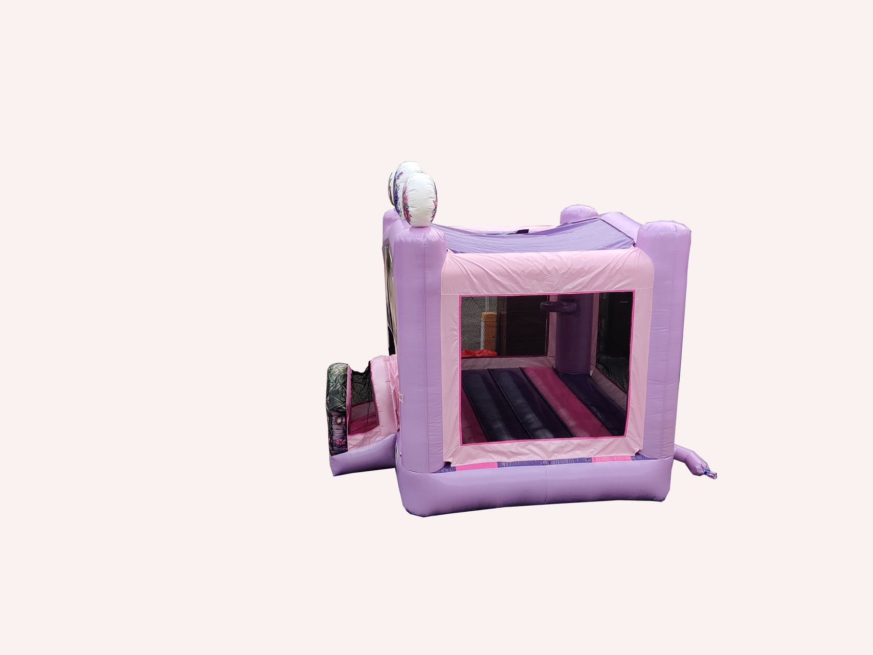 3D Fairy Glitter Sparkle Bounce House wiht Fairy Door and Hoop