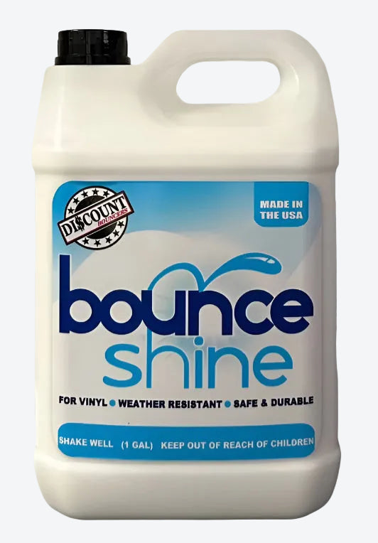 Bounce Shine inflatable protectant and shine for bounce houses