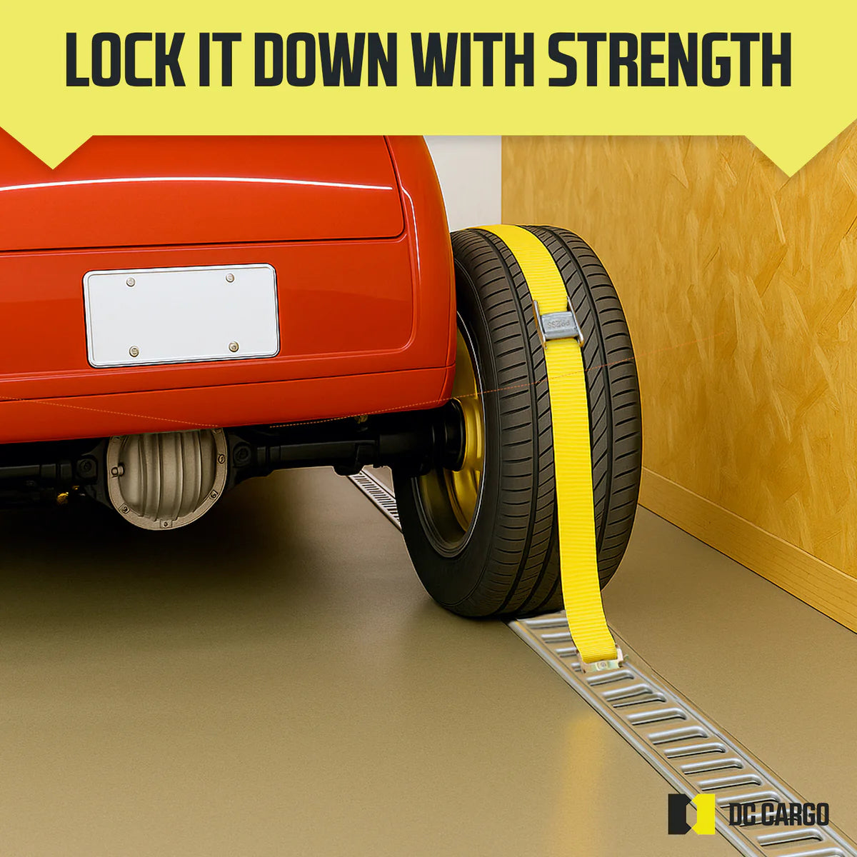 2" E track Cam Strap Tie-Down