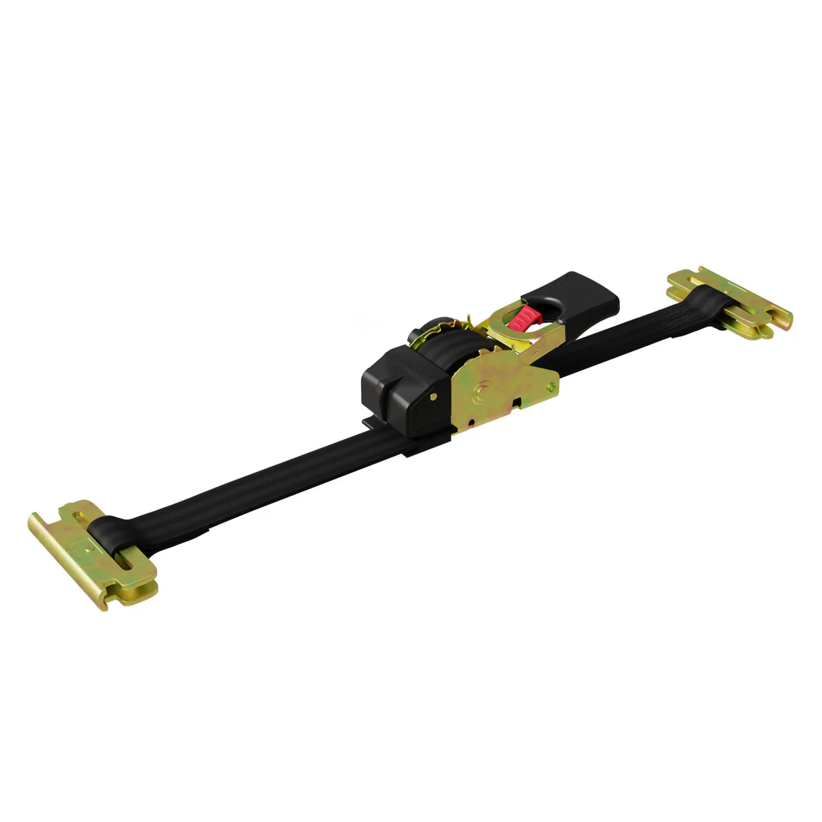 1 inch x 6 ft E track Retractable Ratchet Straps