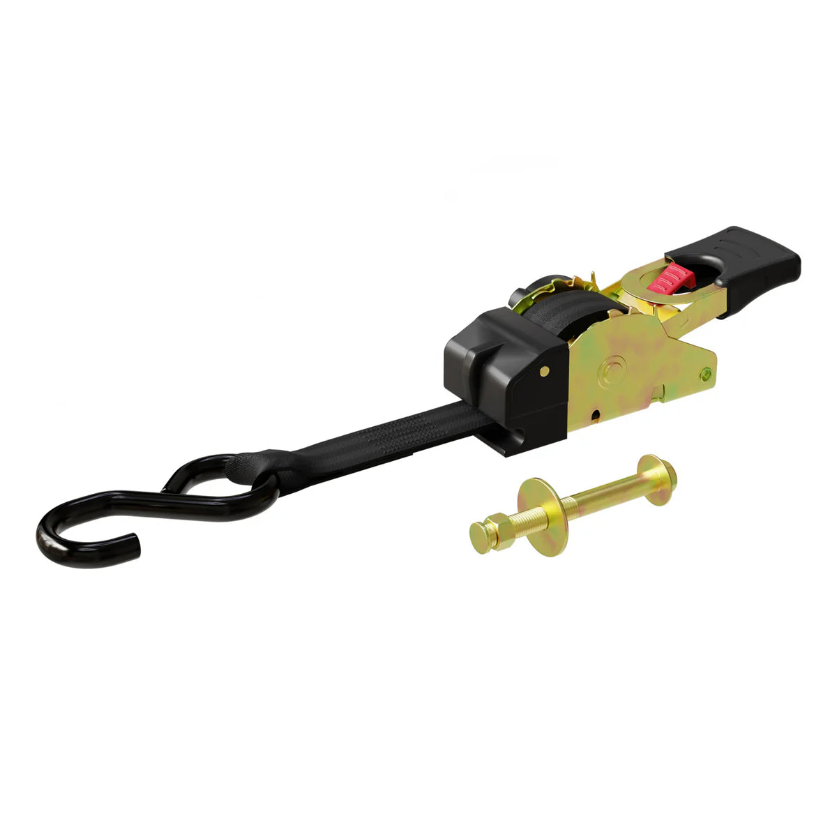 1 inch Bolt-On Retractable Ratchet Straps