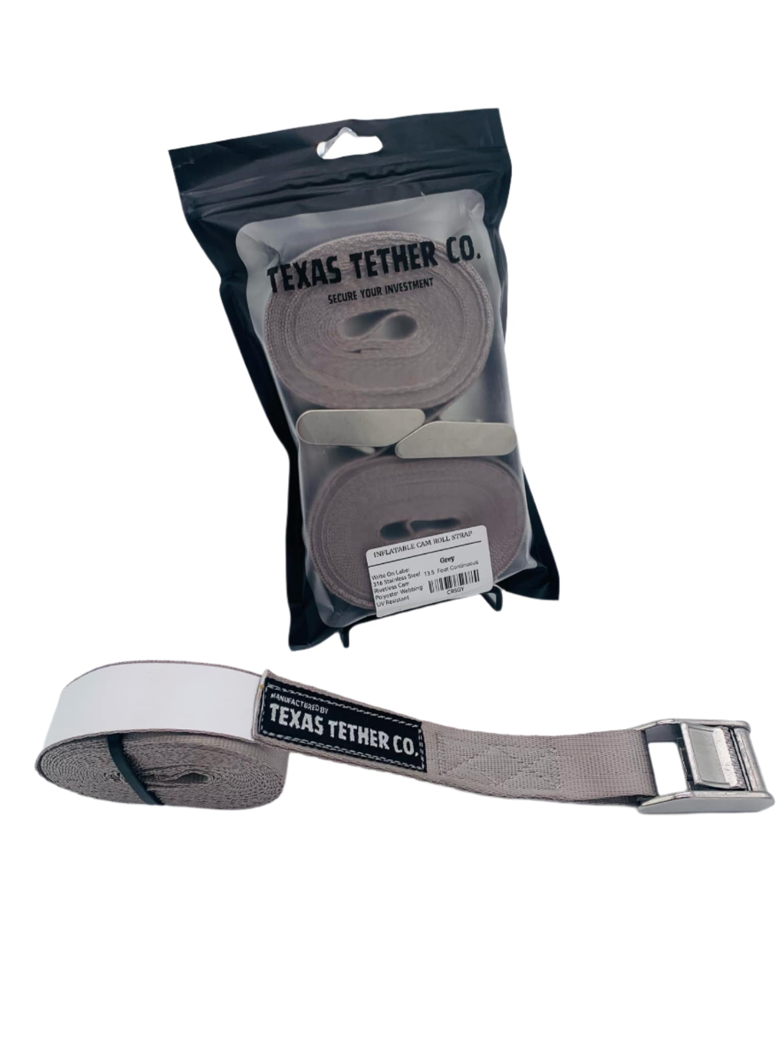 American Made Cam Buckle Roll Strap (Sold In Pairs)