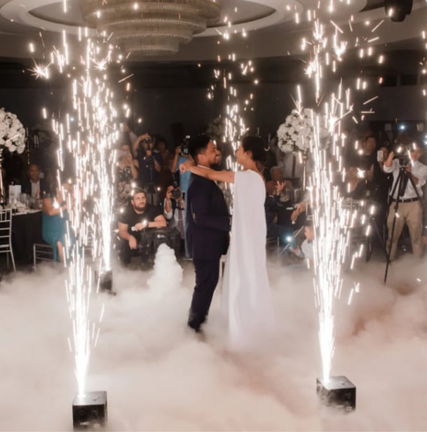 SurgeFX Mini Spark Pro | 900W DMX Cold Spark Machine