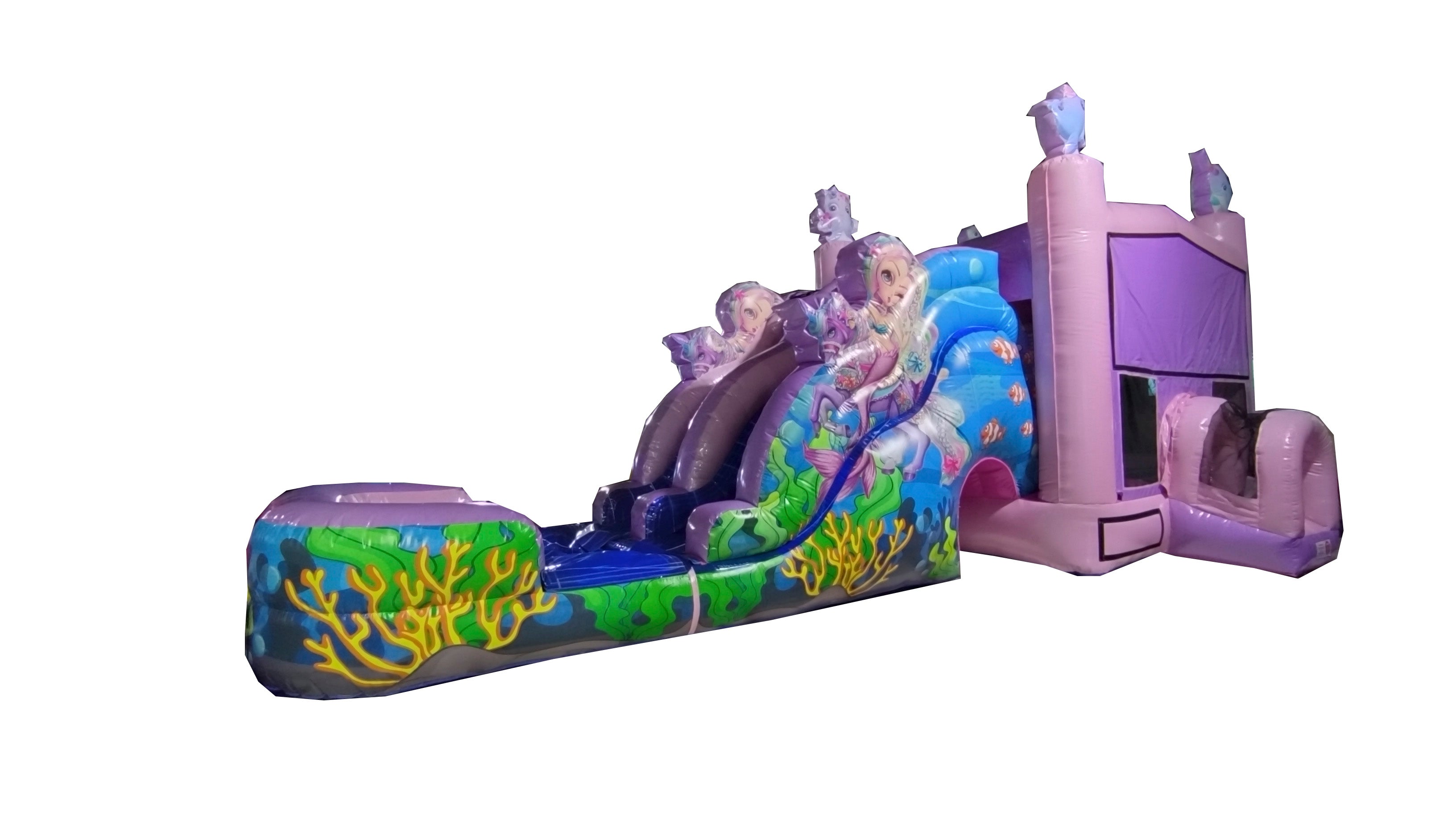 Mermaid Water Adventure Sparkle Combo 7in1 Wave Wet Dry Slide