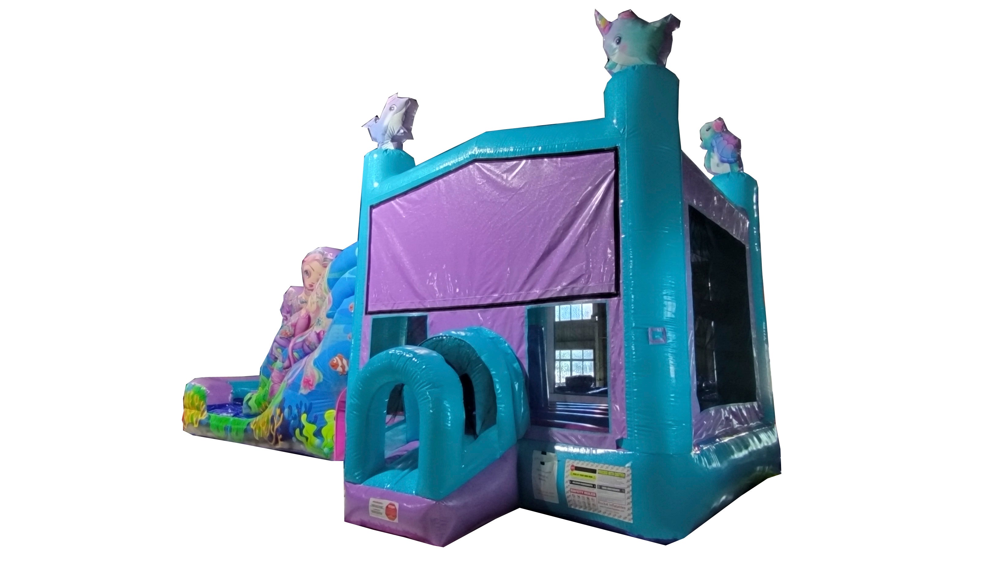 Mermaid Water Adventure Sparkle Combo 7in1 Wave Wet Dry Slide