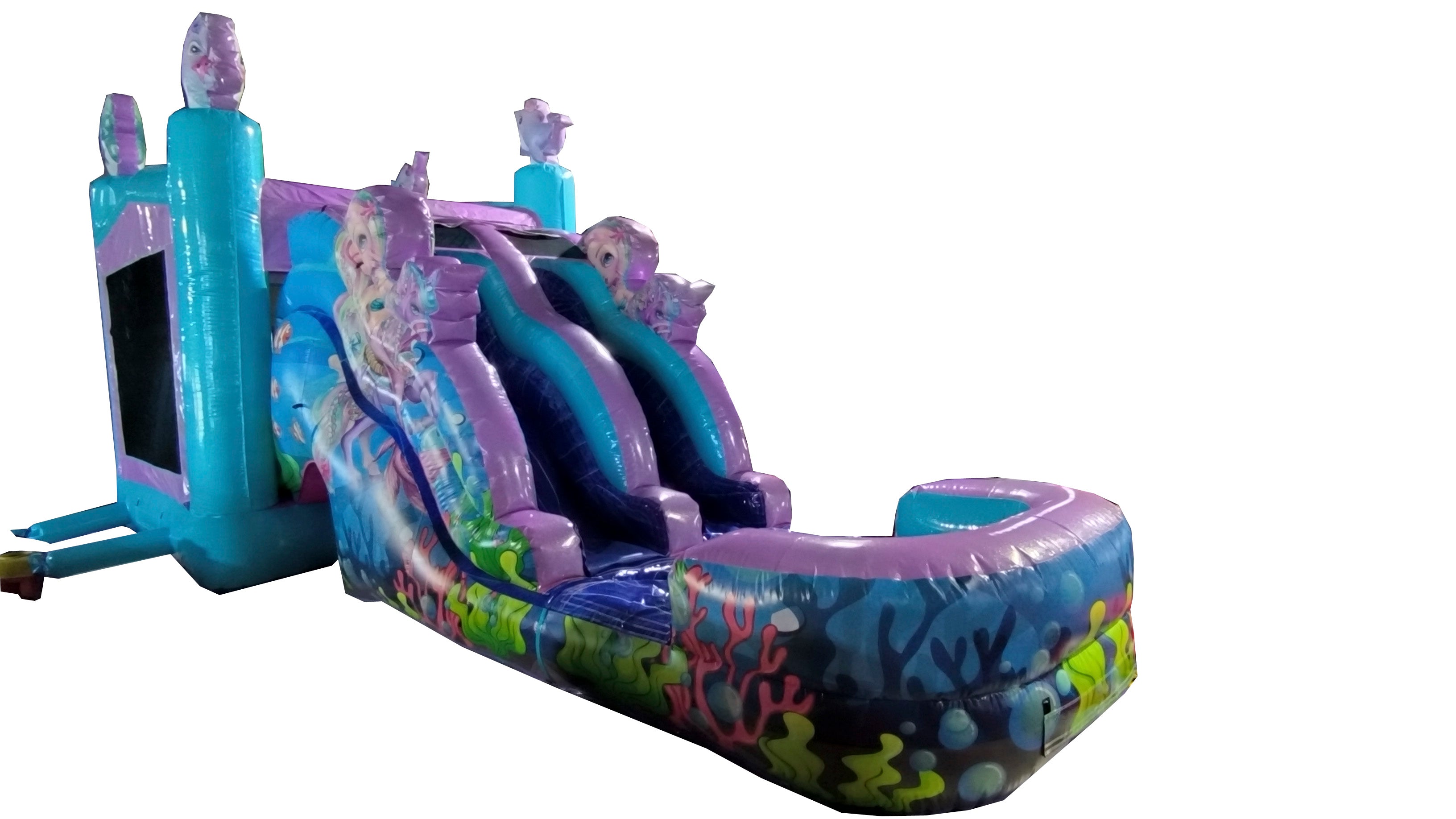 Mermaid Water Adventure Sparkle Combo 7in1 Wave Wet Dry Slide