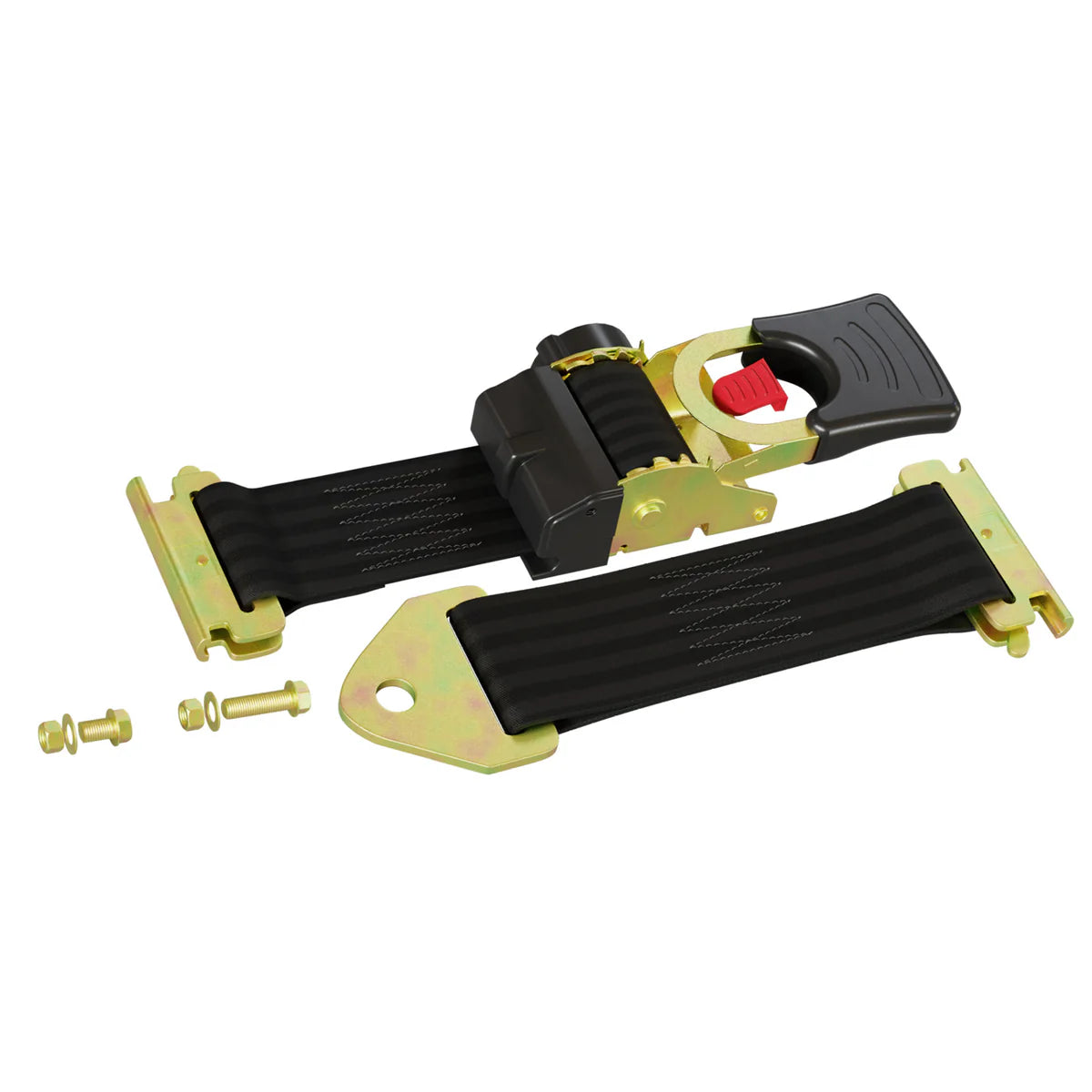 2 inch x 10 ft E track Retractable Ratchet Straps