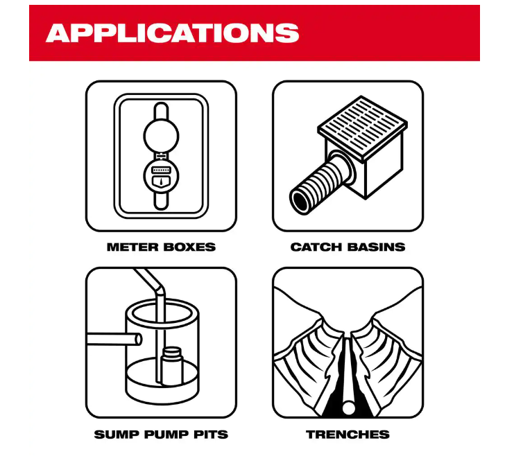 Milwaukee 12-Volt Lithium-Ion Cordless 9 GPM 0 hp. Submersible Stick Water Transfer Pump (Tool Only)