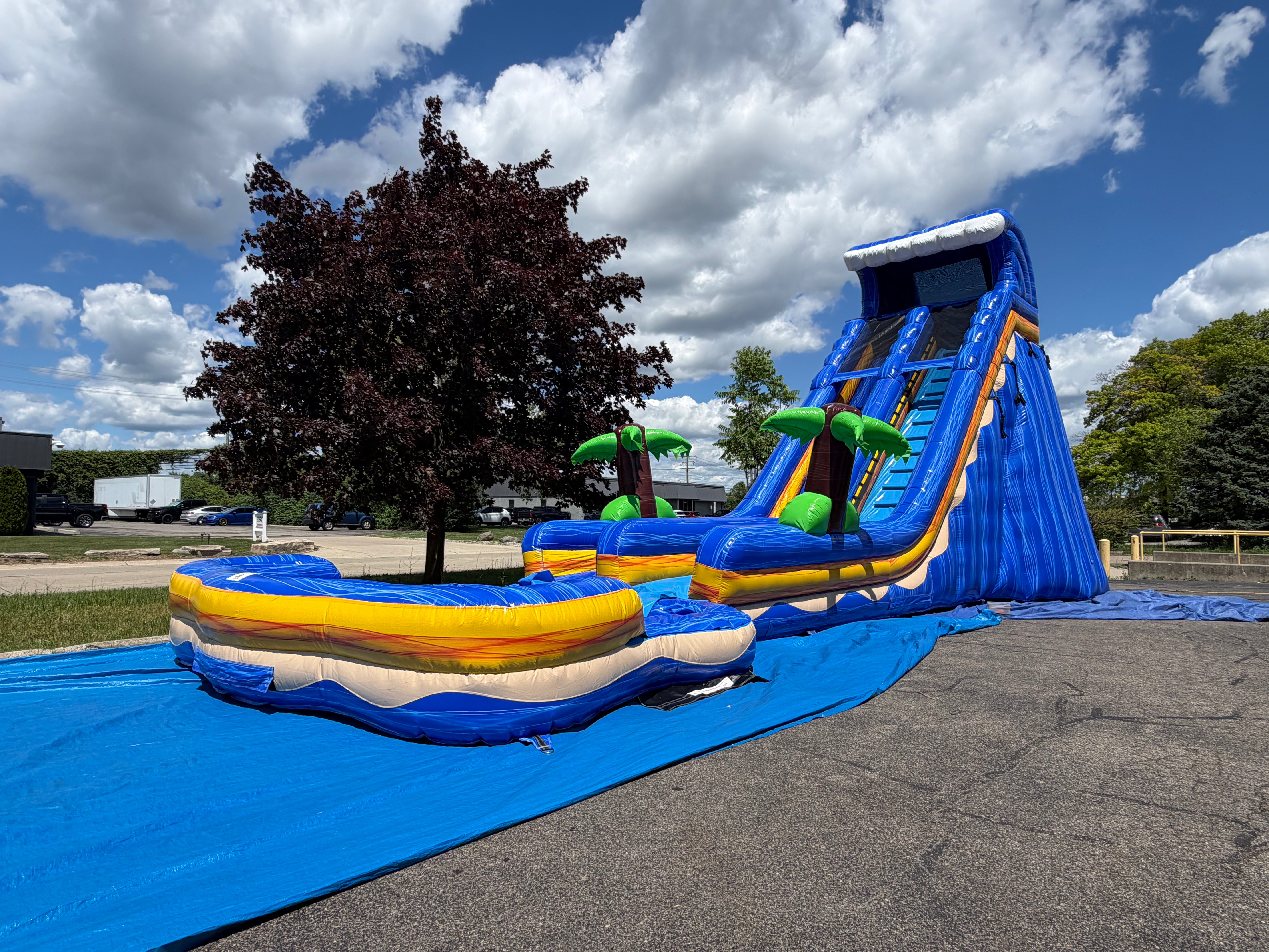 24'H Blue Wave Super Slide W n D