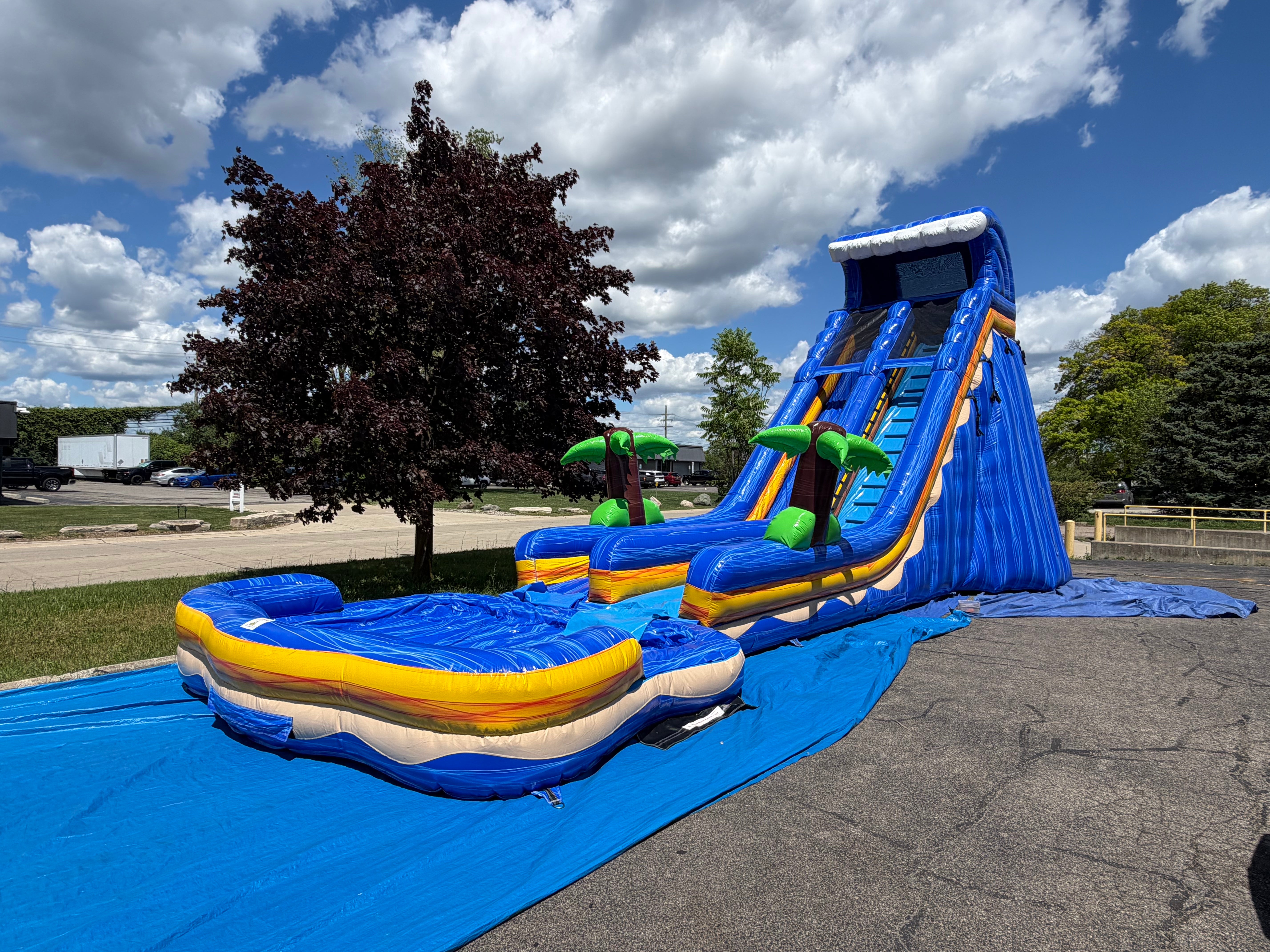 24'H Blue Wave Super Slide W n D
