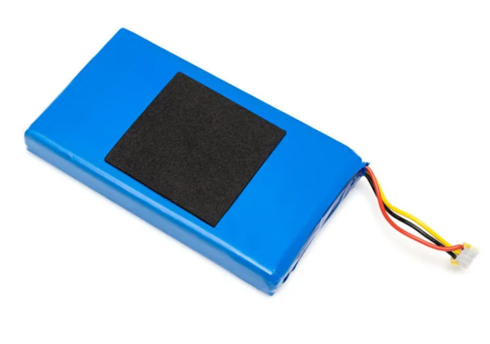 Blue replacement battery for IPS Smart system scoreboard.
