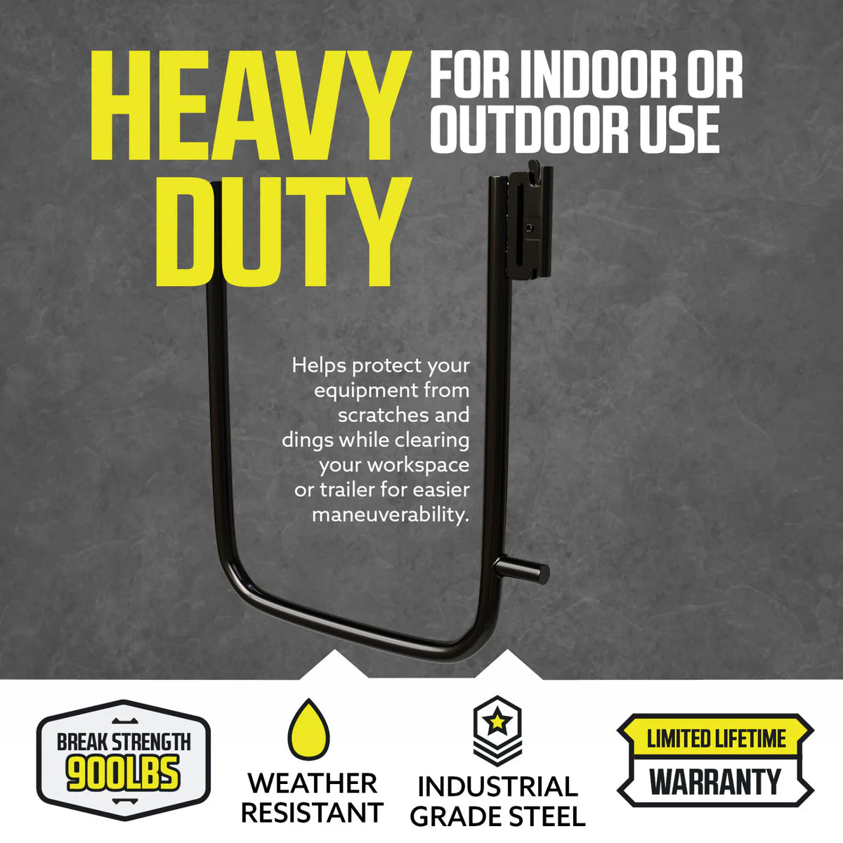 Heavy-Duty 9" E track Large U-Hanger