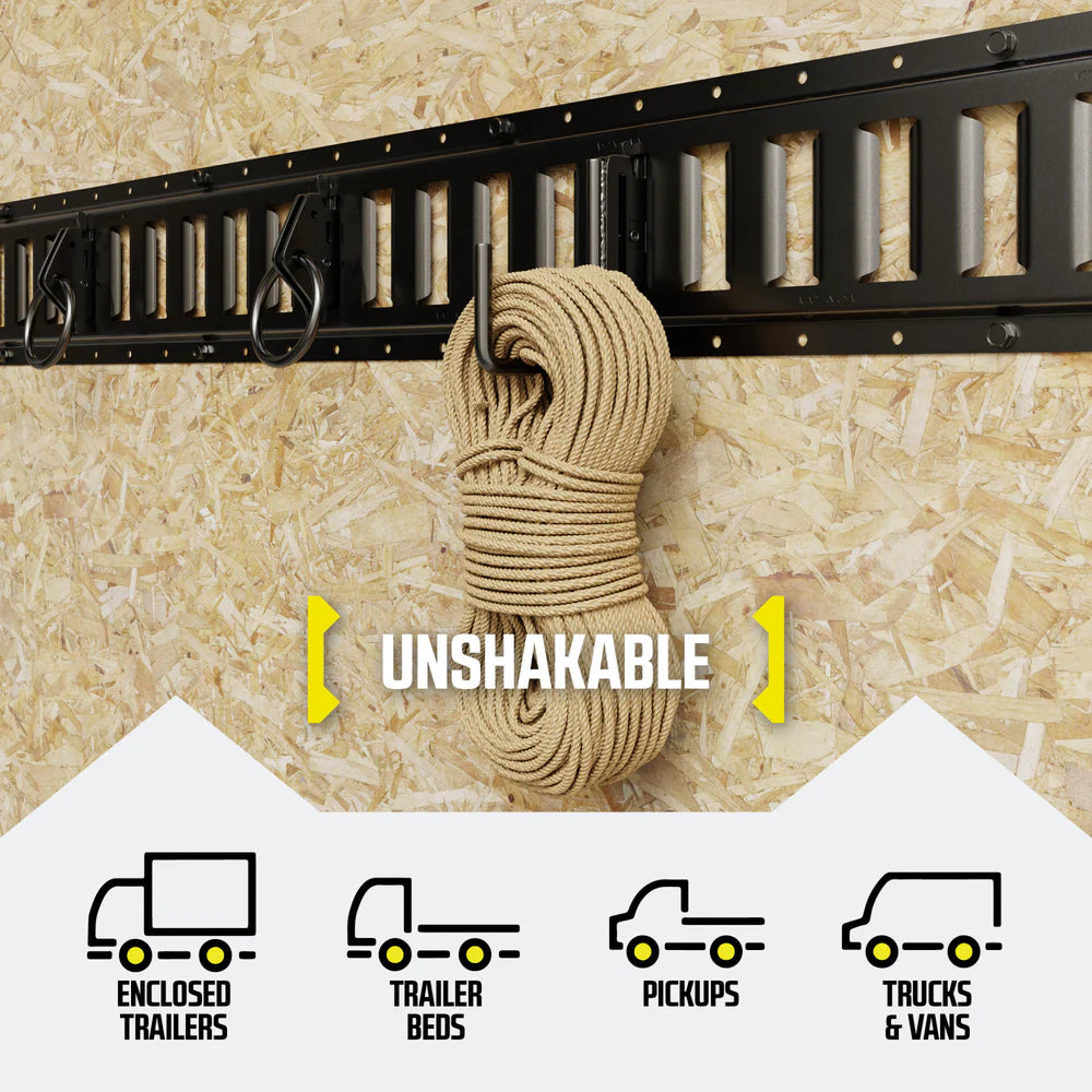 2" J-Hook E track Fitting Tiedown Truck Accessory